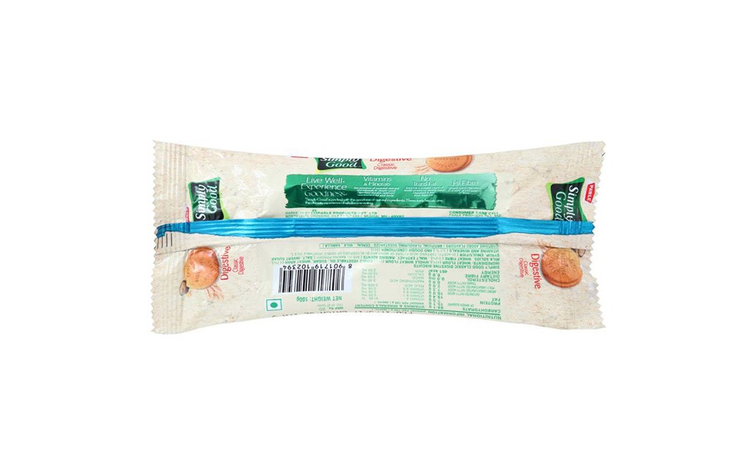 Parle Simply Good Digestive Classic Digestive Biscuits   Pack  100 grams